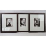 Three Lesley Aggard framed photographic