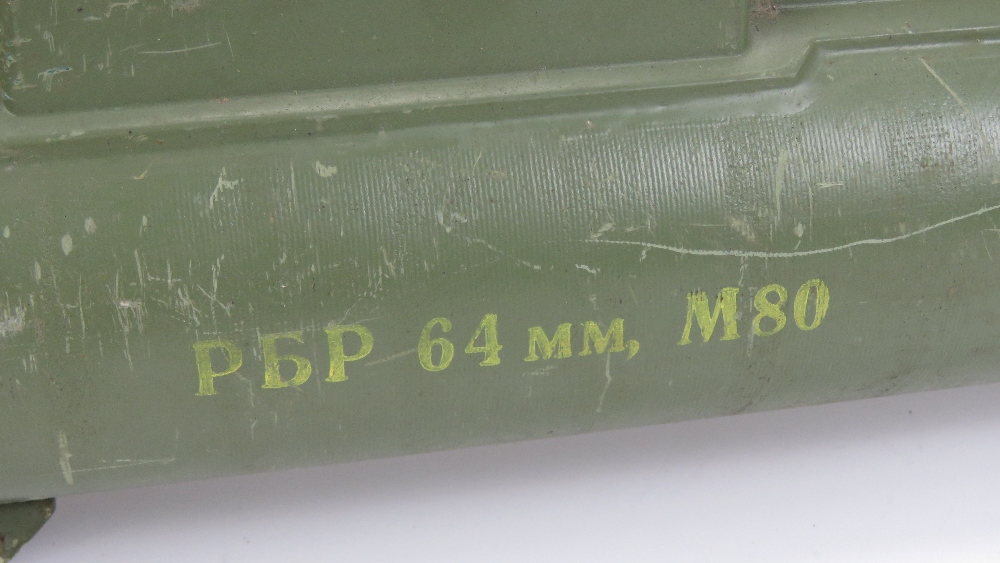 A deactivated (EU Spec) Zolya RBR M80 64mm single shot disposable rocket launcher. - Image 2 of 3