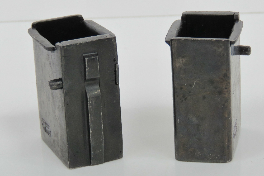 A WWII Volksturm Issue PPsh 41 - MP40 magazine adapter.