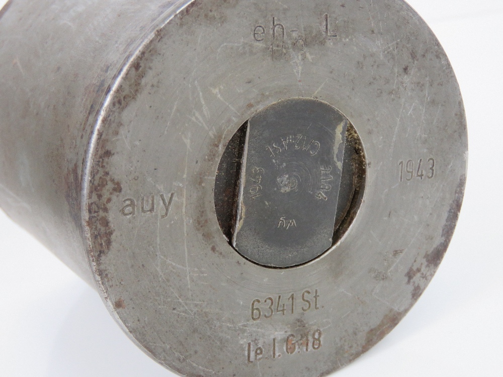 A rare WWII German Leichtes Infanteriegeschütz Infantry Support gun 18 hollow charge round dated - Image 2 of 3