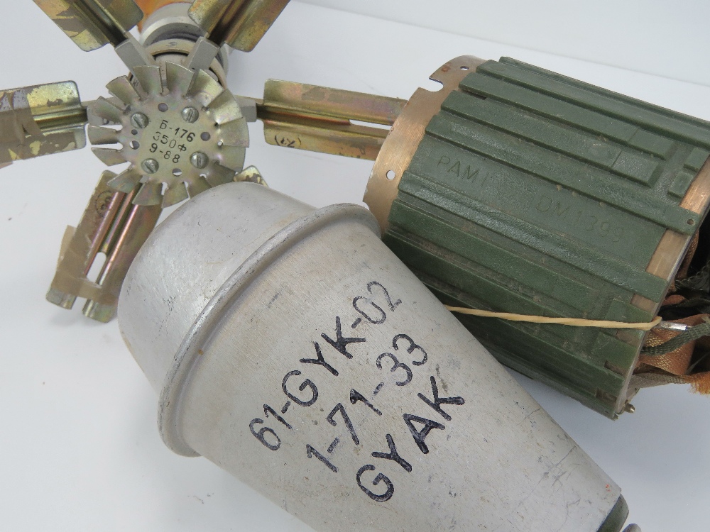 A Soviet PTab cluster bomb, Hungarian Gyak grenade, - Image 2 of 2