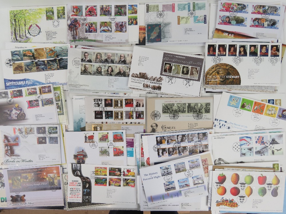 First Day Covers; approx 115 first day covers - many with accompanying information slip,