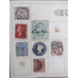 A quantity of Victoria stamps including Penny Red, Receipt One Penny,