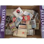 A quantity of vintage cigarette packets including; Players Weights, Archers Navy Cut,