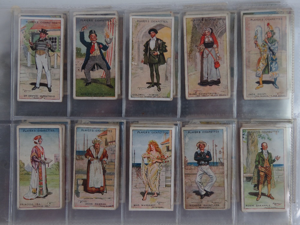 A collection of John Player & Sons cigarette cards sorted into sets/part sets in binder pages, - Image 5 of 8