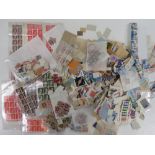 A quantity of WWII German Third Reich stamps - unused condition in sheets,