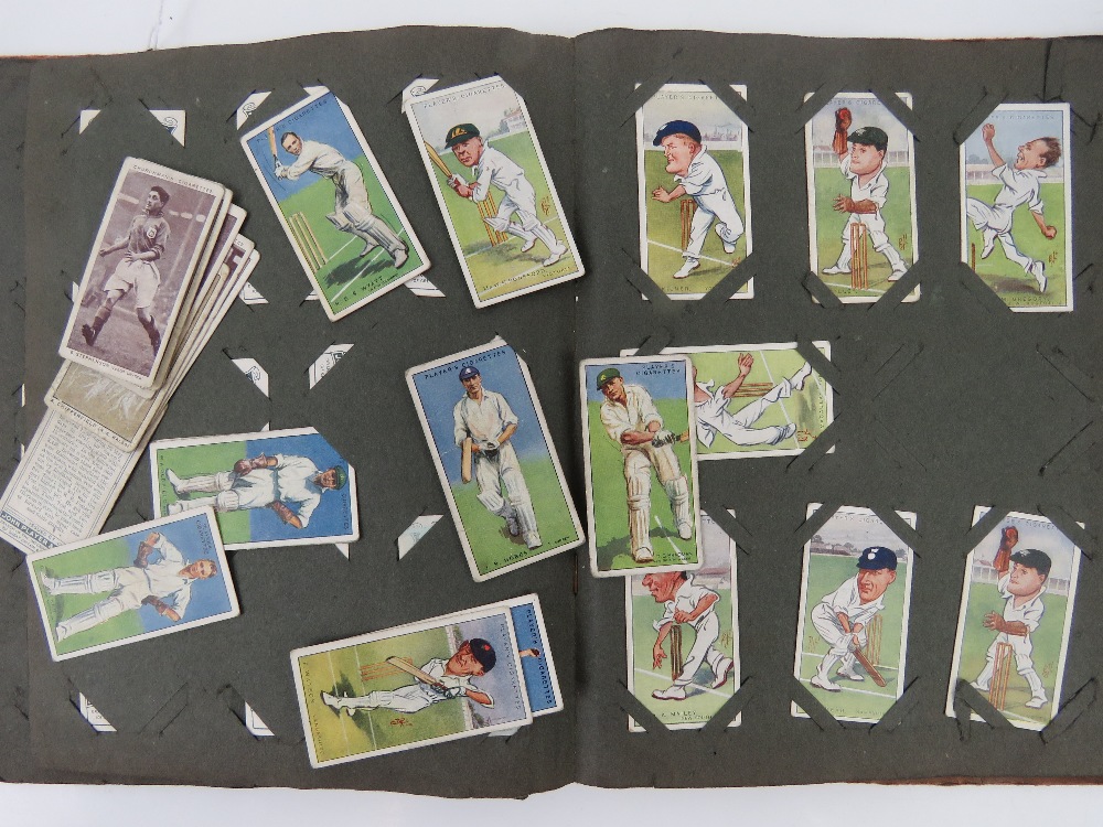 A quantity of cigarette cards within two albums; - Image 3 of 6
