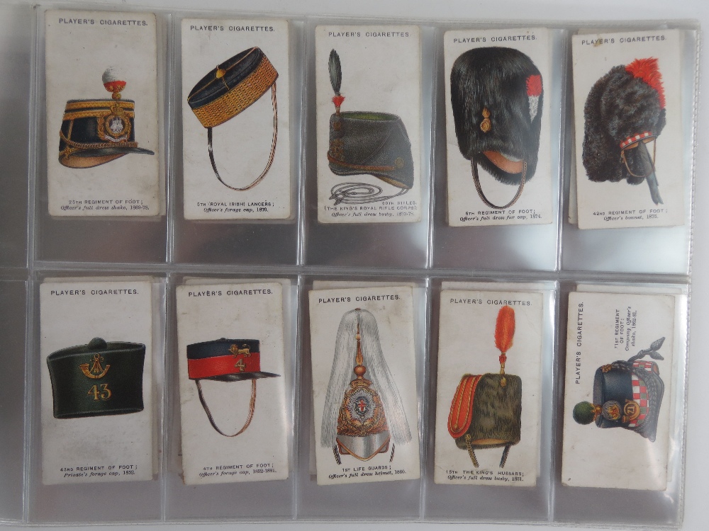 A collection of John Player & Sons cigarette cards sorted into sets/part sets in binder pages, - Image 2 of 8