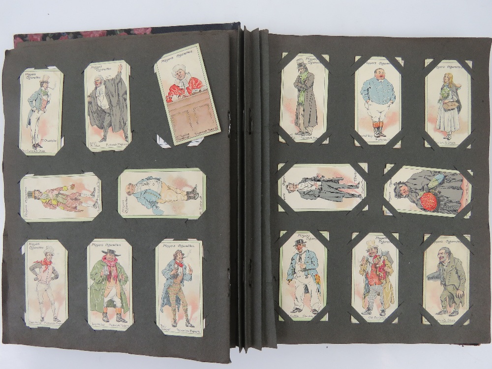 A quantity of cigarette cards within two albums; - Image 4 of 6