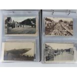 A quantity of early 20th century vintage postcards including;