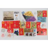 Two Royal Mail commemorative prestige stamp books being 'Agatha Christie' and 'P&O',