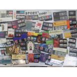 A large collection of pre and post decimal British Post Office mint presentation pack stamps