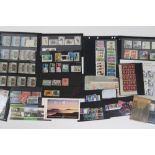 Very large quantity of world stamps and British commemorative includes USA, France, Italy,