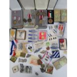 A quantity of military medals, awards an