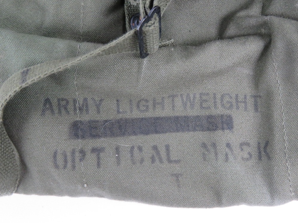 A rare US Military optical gas mask desi - Image 2 of 4