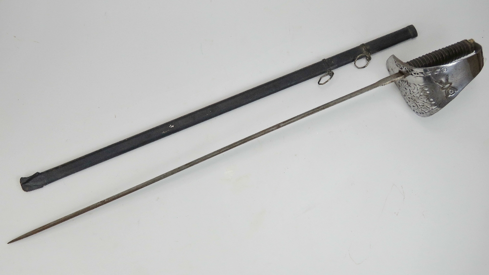 A Kenyan Police Officer's dress sword ha - Image 3 of 3