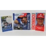 Books; a signed copy of 'The Story of Sebastian Vettel' (Italian),