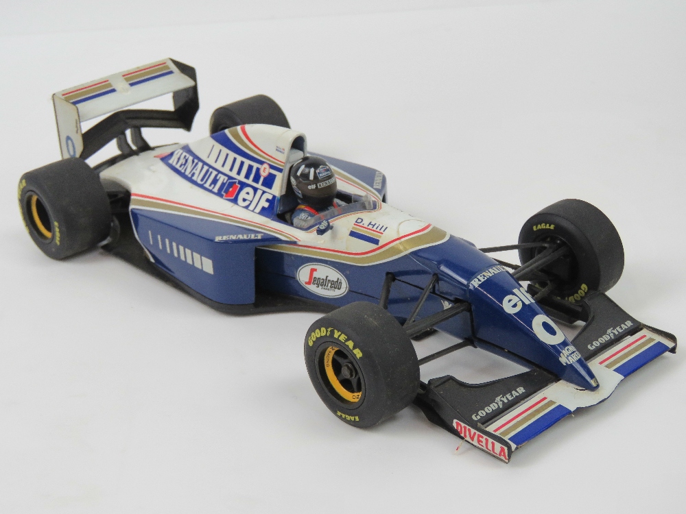 A 1:18 Pauls Model Art Williams FW16 Renault (Damon Hill) bearing signature of Damon Hill upon,