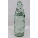 A 19th century Wood Brothers Daventry Codd bottle, complete with marble.