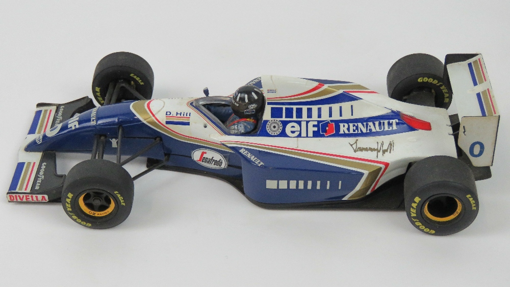 A 1:18 Pauls Model Art Williams FW16 Renault (Damon Hill) bearing signature of Damon Hill upon, - Image 2 of 3