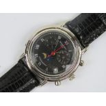 A Mercedes Benz Classic chronograph having subsidiary dials,