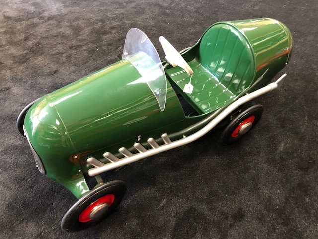 A Tri-ang Brooklands pedal race car C1950s.