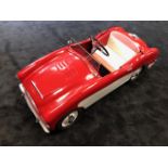 A rare Pines Austin Healey 3000 pedal car C1960s.