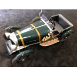 A fine hand built Bentley 4.5L Pedal Car C1970s.