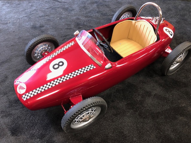 A Morellet & Guerineau Honda pedal race car C1960s.