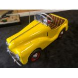 A superb Tri-ang pedal car C1950s.