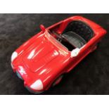 A rare Pines E-Type Jaguar Pedal Car C1960s having highly detailed plastic body.