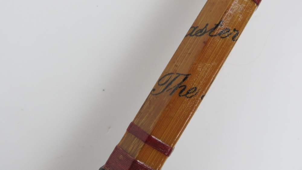 A vintage Allcocks two piece split cane fly fishing rod 'Lightcaster', 8ft long. - Image 2 of 6