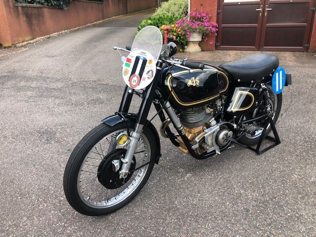 An AJS 7R 350cc, manufactured 1949, registration LTO 891. - Image 2 of 4
