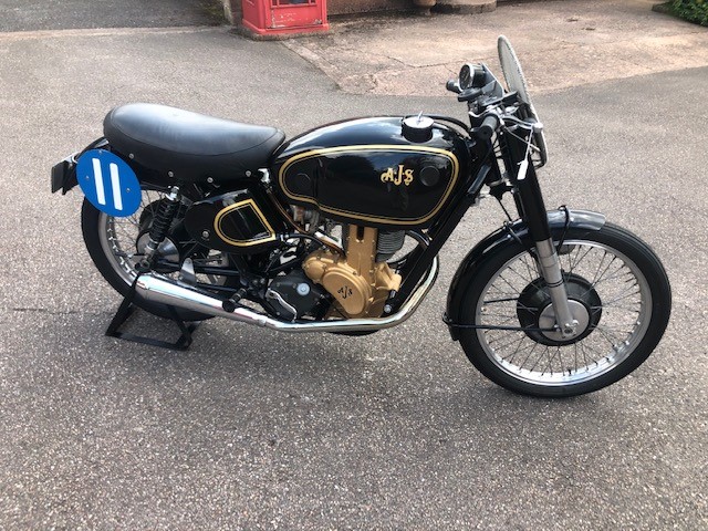 An AJS 7R 350cc, manufactured 1949, registration LTO 891. - Image 3 of 4
