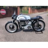 A Manx Norton 11M 500cc, manufactured 1961, unregistered, 0 miles unwarranted since restoration.