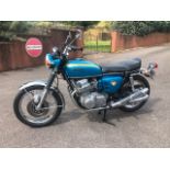 A Honda CB750 Sandcast, manufactured 1969, registration VVK 228G, first registered 2016,