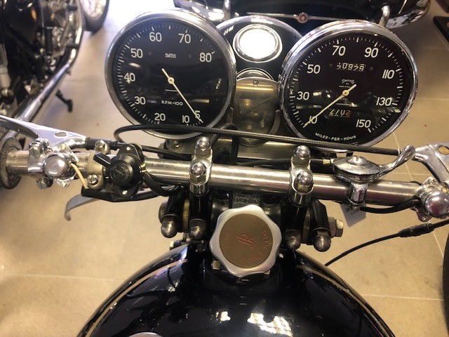 A rare Vincent Black Shadow, manufactured 1953, registration LOY 486, 20929 miles unwarranted. - Image 4 of 4