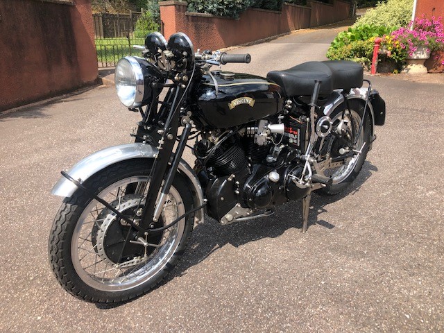 A rare Vincent Black Shadow, manufactured 1953, registration LOY 486, 20929 miles unwarranted. - Image 2 of 4