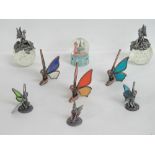 A quantity of fairy themed ornaments inc