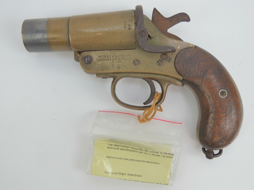 A deactivated (EU Spec) Webley and Scott No. - Image 2 of 4