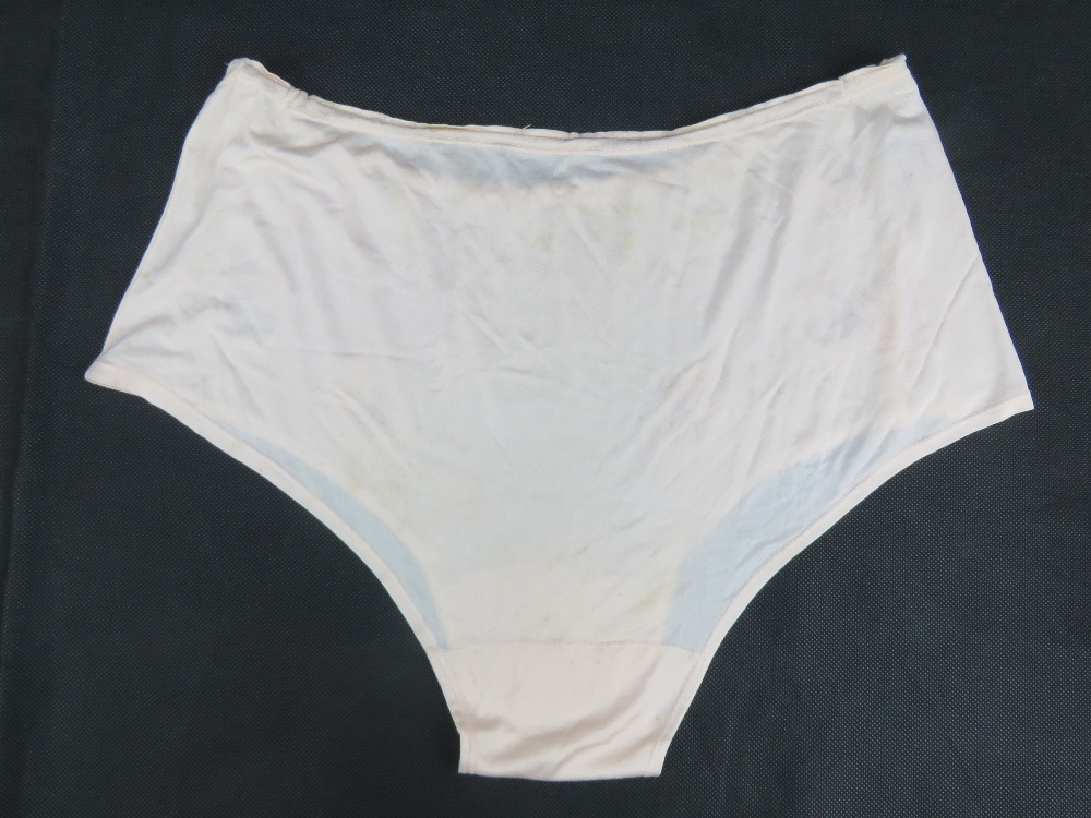 A pair of elasticated vintage silk knickers believed to have been the personal property of Eva - Image 6 of 6