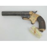 A deactivated (EU Spec) French Mecanicarm Mod 1917 25mm flare pistol. With deactivation certificate.