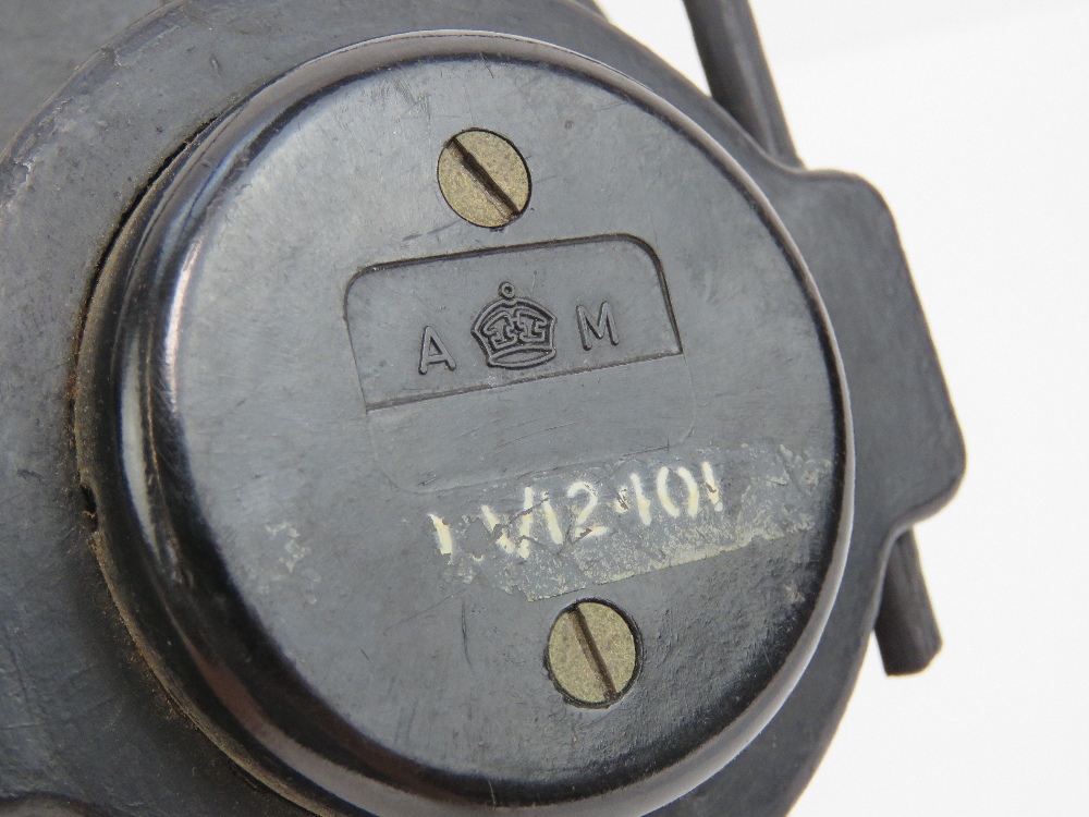 A WWII headset from a Lancaster, having Air Ministry marks upon. - Image 2 of 5