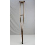 A British Military WWII RAF crutch, impr