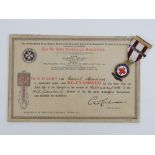 A British Red Cross Society three year s