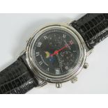 A Mercedes Benz Classic chronograph having subsidiary dials,