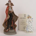 A Wedgwood V&A 'Fashion Collection' figure 'The Romantic' standing 16 cm high,
