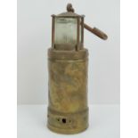 A vintage brass Oldham lantern No 900-40
