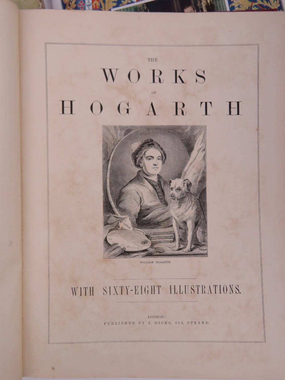 Books; 'Hogarth's Works Illustrated' pub - Image 2 of 4