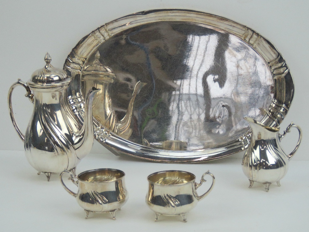 A WMF art nouveau coffee service c1910 c